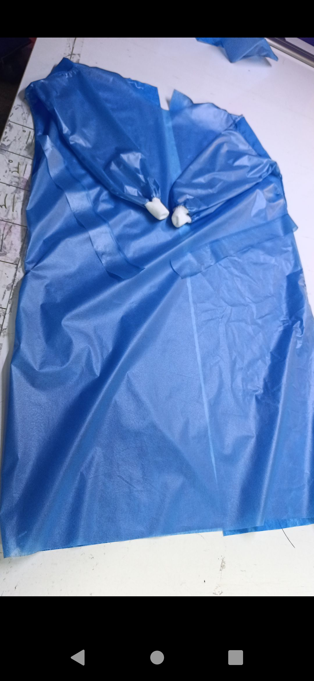 گان جراح لمینت مچ دار